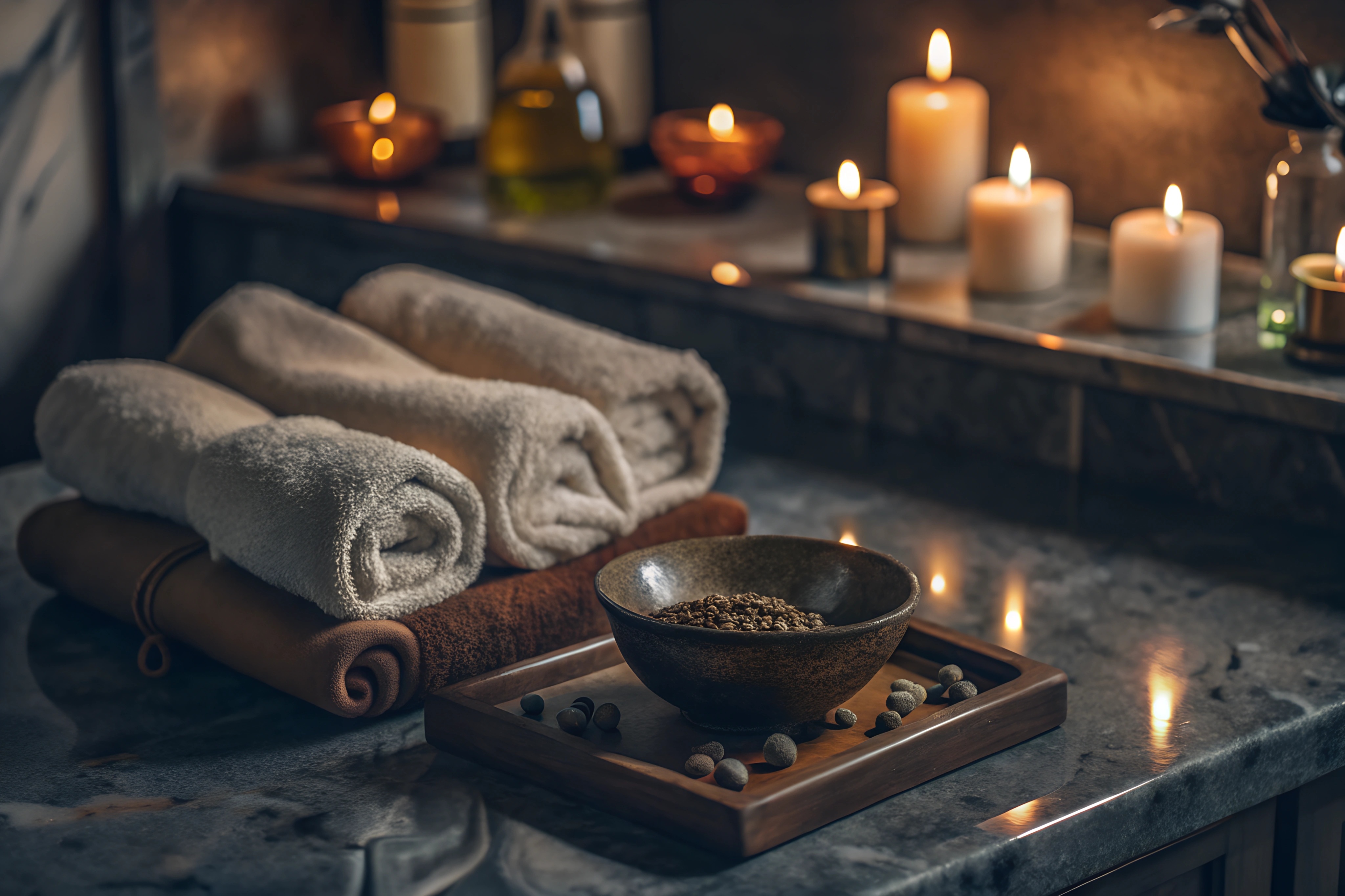 Relaxing massage setting